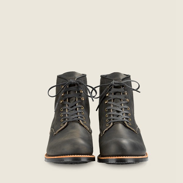 Red Wing Heritage Bot Erkek - Blacksmith - 6-Inch Rough & Tough Deri - Koyu Gri - 54GASWQKH